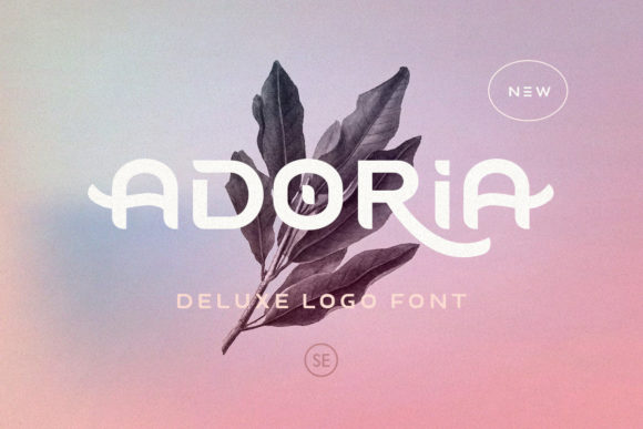 Adoria Font for Editorial Design and Branding
