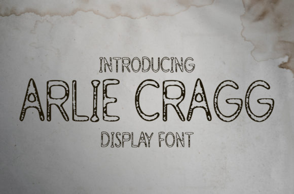 Arlie Cragg: A Display Font with Character