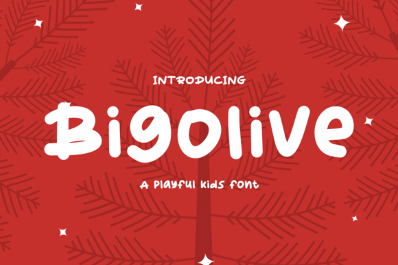 Bigolive: A Display Font That Elevates Your Visual Storytelling