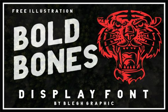 Bold Bones: A Display Font for Impactful Design