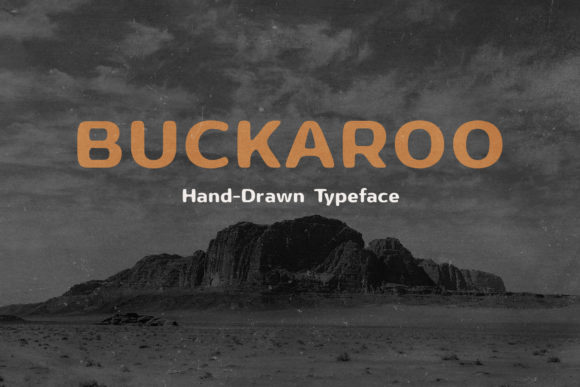 Buckaroo Font for Handmade and Commercial Projects