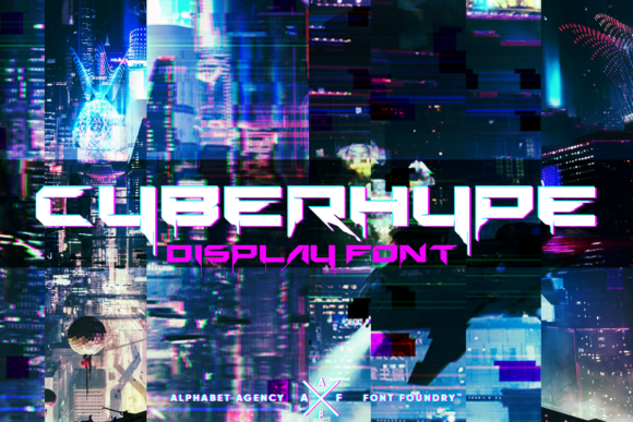 Designing with Cyberhype: A Bold Display Font for Editorial Projects