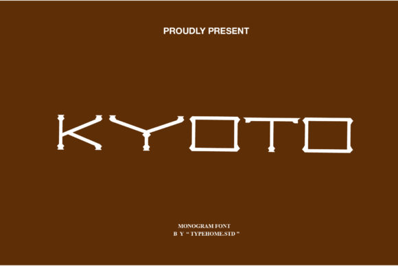 Enhance Your Brand with the Kyoto Monogram Font
