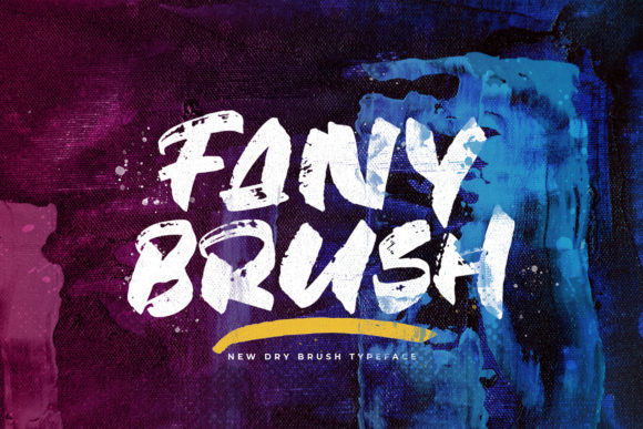 Fany Brush Font for Editorial Design