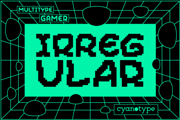 Gamer Irregular Display Font Review