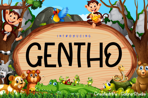 Gentho: A Modern Font That Boosts Brand Identity