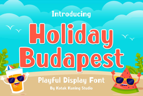 Holiday Budapest Font for Branding Projects