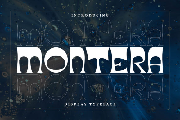 Montera: A Whimsical Display Font for Bold Campaigns