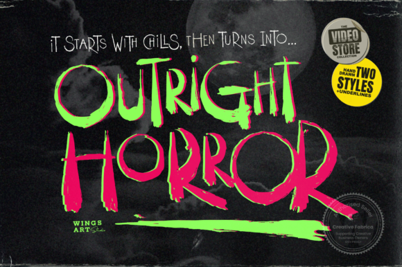 Outright Horror Font for Professional Branding