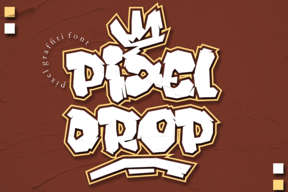 Pixeldrop: A Cool Display Font for Modern Branding