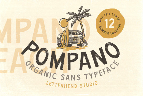 Pompano: A Cool Display Font for Editorial Design