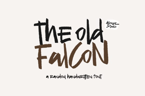 The Old Falcons: A Display Font for Bold Branding