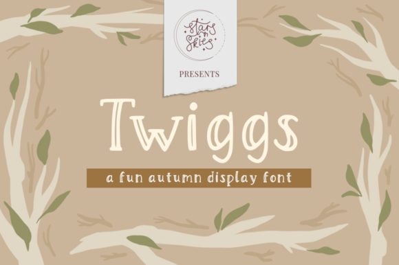 Twiggs Font for Handmade Creations