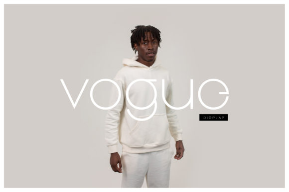 Vogue Font: A Modern Display Typeface for Editorial Elegance
